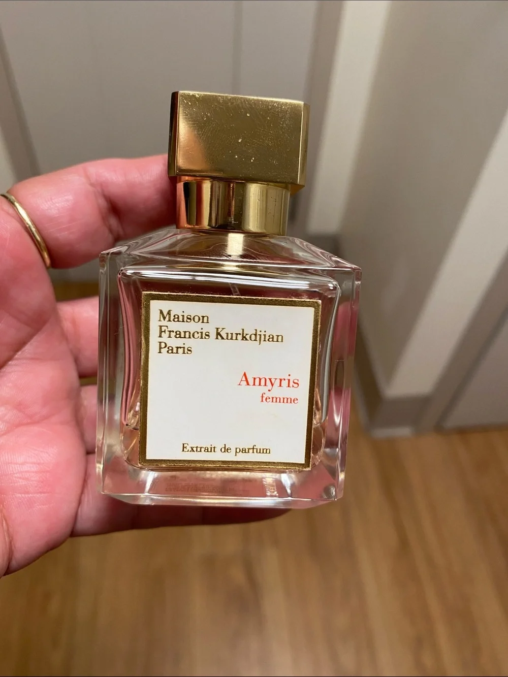 Maison Francis Kurkdjian Amyris femme - gold, white, red